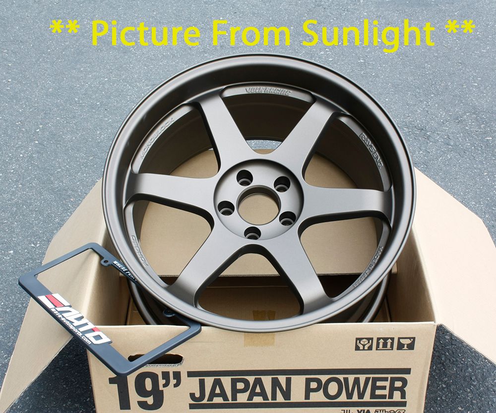 RAYS VOLK RACING TE37XT 8.5Jx16-19［マットブラック］4本