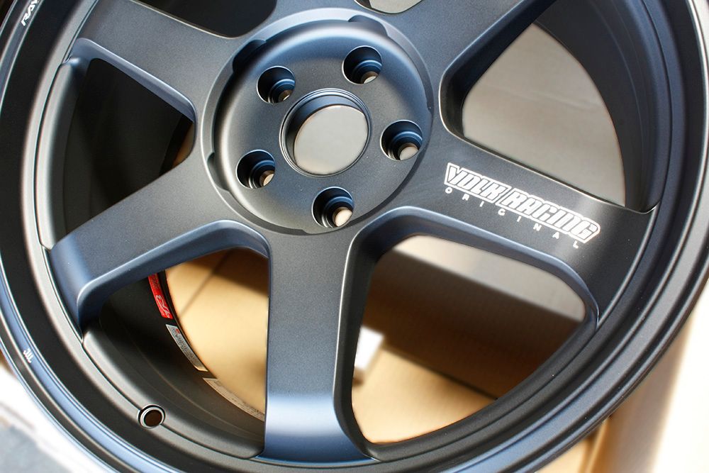 Rays TE37 Ultra *Matte Black* Wheel Rim 19