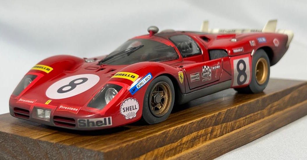 Fisher Ferrari 512S, 1/24, Le Mans #8 - Ready For