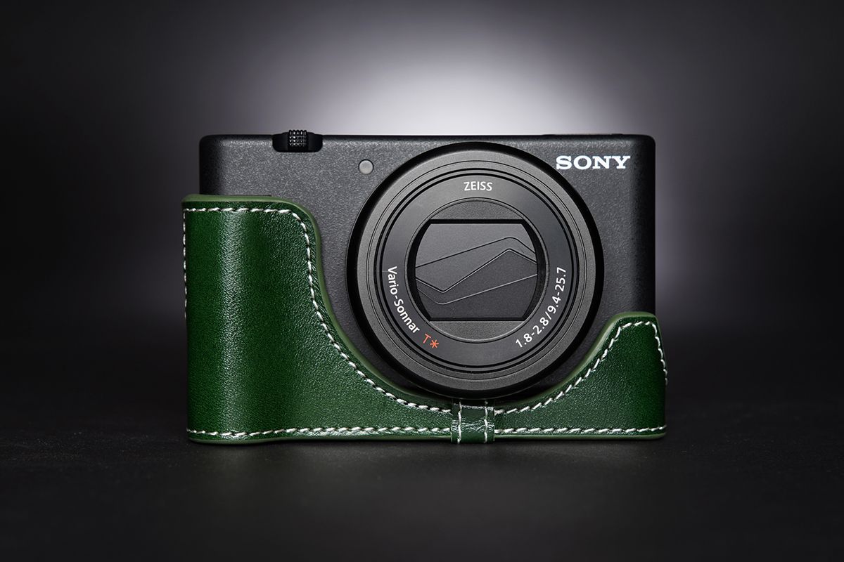 Genuine Real Leather Half Camera Case Bag Cover for Sony ZV1 ZV1 eBay