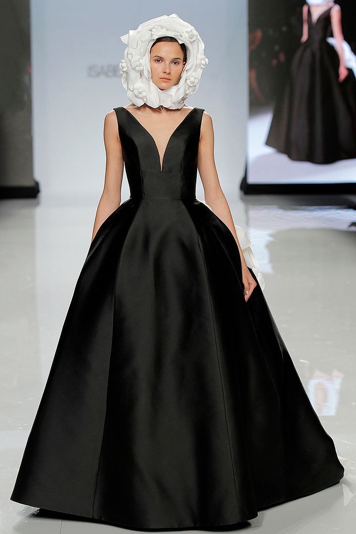 Black wedding dress inspiration