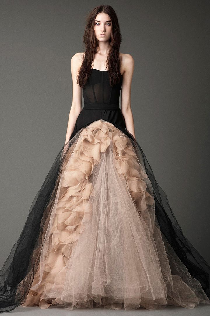 Black wedding dress inspiration