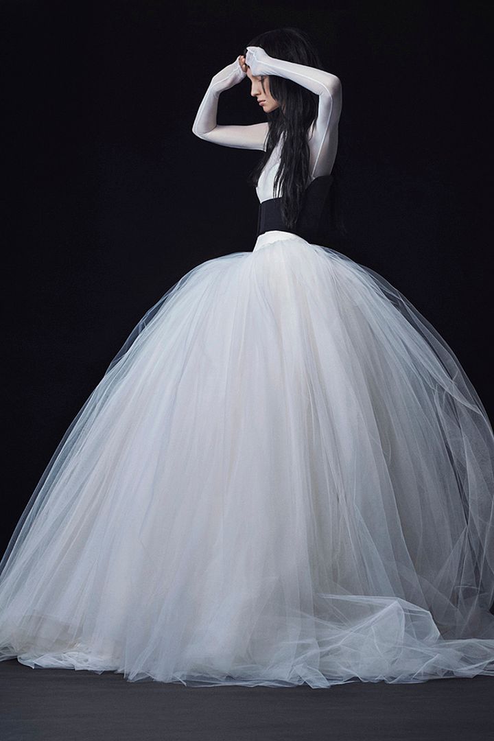 Vera Wang wedding gown