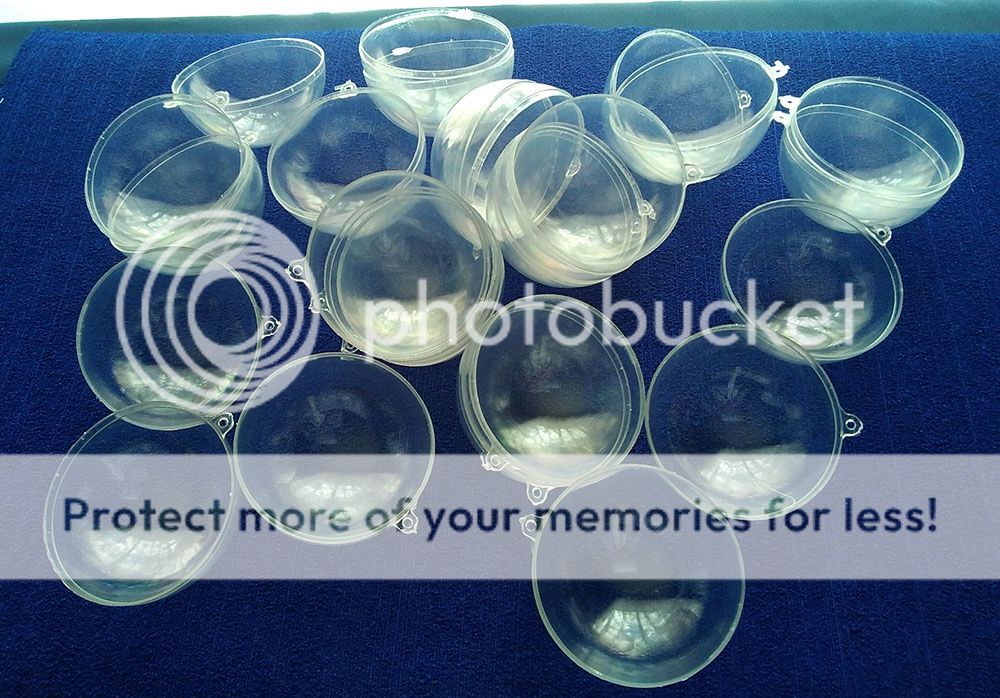 Esferas acrílico burbujas para recordatorios manualidades de nac
