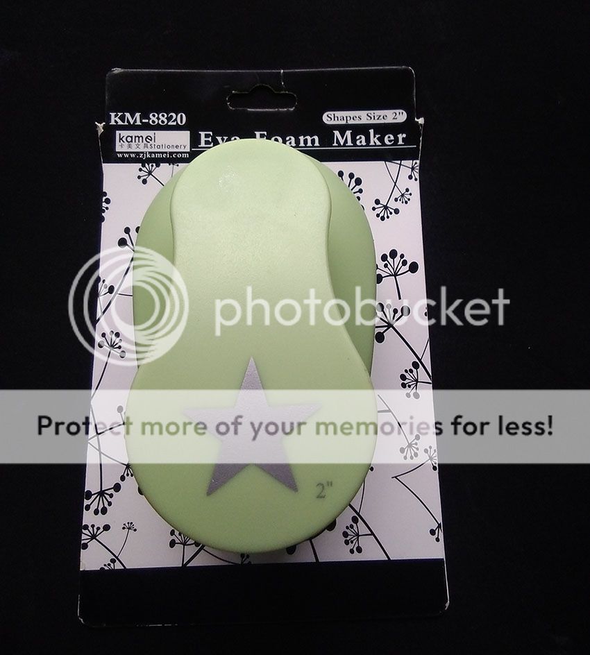 perforadora sacabocados ESTRELLA para fomy