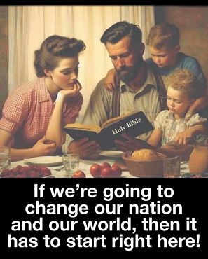 resized - family reading Bible