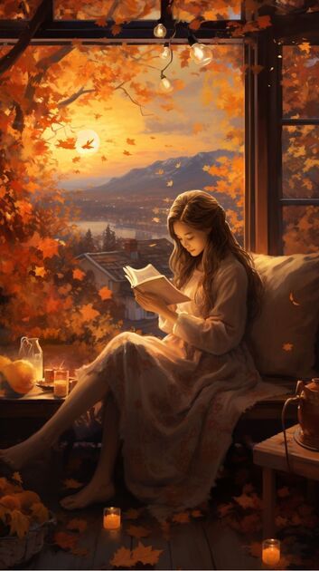 resized - girl reading