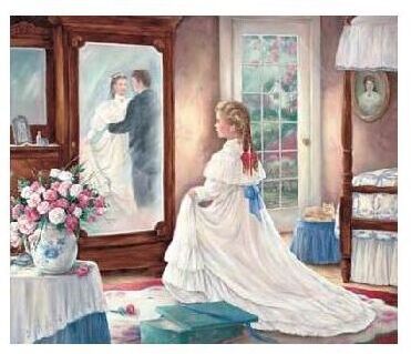 resized - little girl dreaming of her wedding