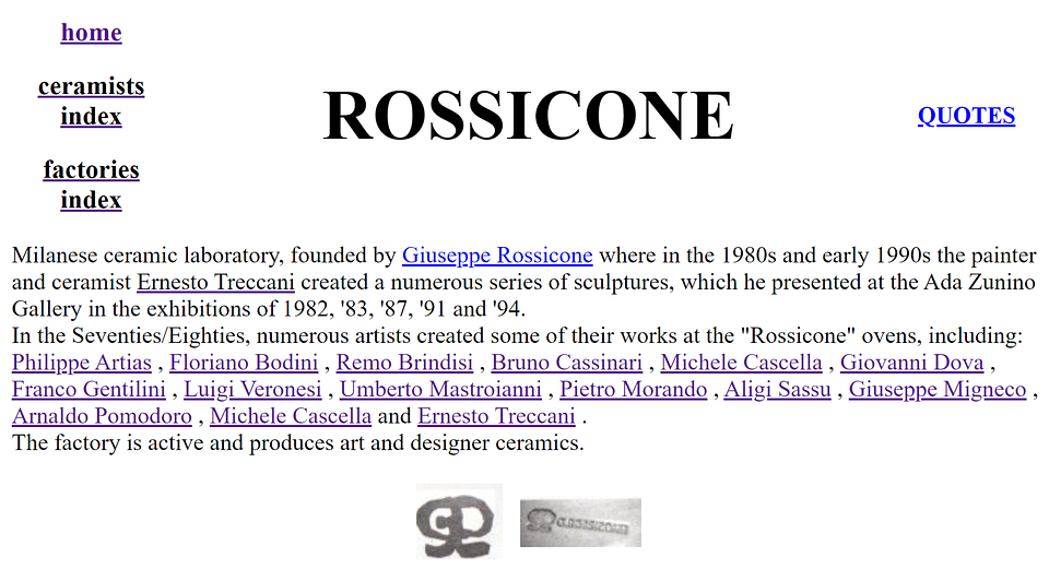 (edited) Rossicone