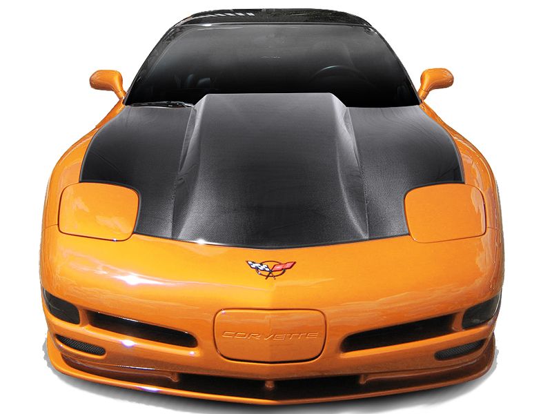1997-2004_Chevrolet_Corvette_C5_Carbon_Creations_DriTech_Cowl_Hood