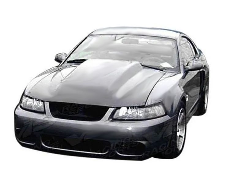 1999 - 2004 Ford Mustang Cowl Induction Carbon Fiber Hood - VIS