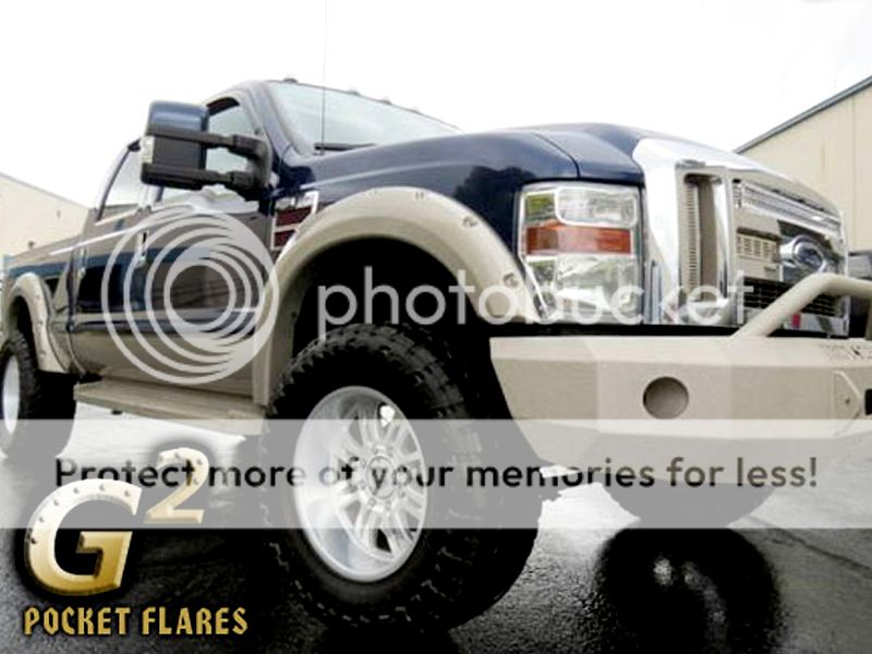 2004-2008 Ford F-250 fender flares DAr