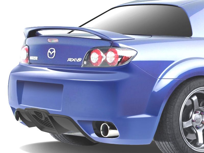 2004-2008_Mazda_RX-8_K-1_Rear_Bumper_Cover