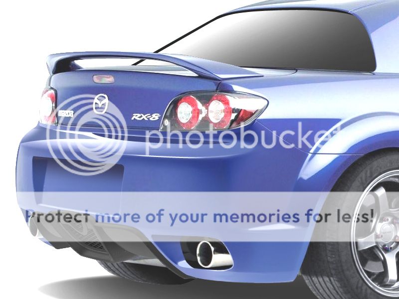 2004-2008_Mazda_RX-8_K-1_Rear_Bumper_Cover