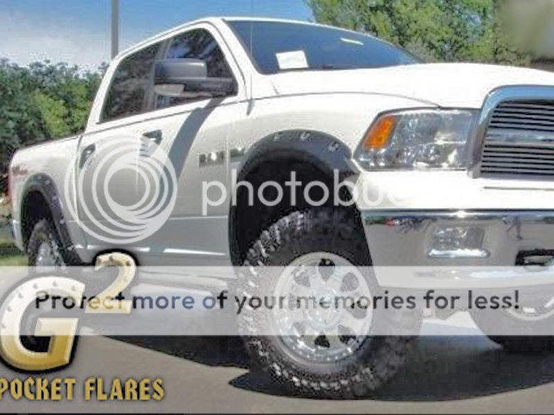 2009-2018 Dodge Ram 1500 RX Rivet Fender Flares