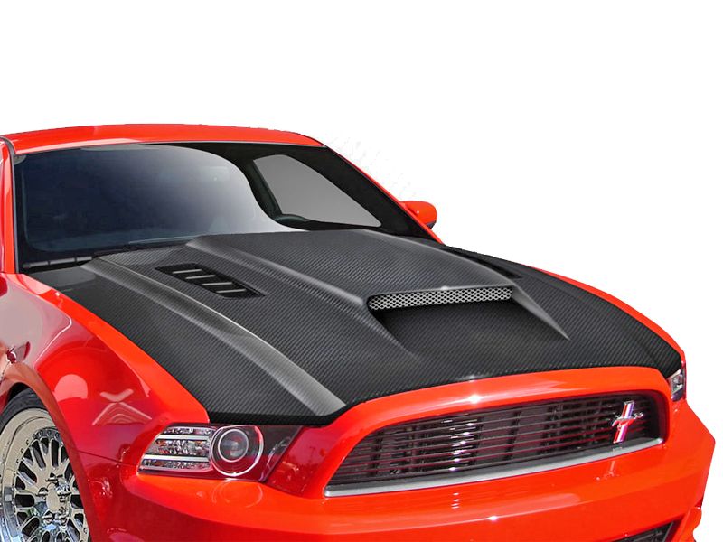 2010-2014_Mustang_GT500_Carbon_Fiber_Hood_2