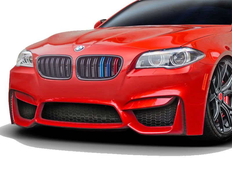 2011-2016_BMW_5_Series_F10_4DR_Duraflex_M4_Front_Bumper_Cover