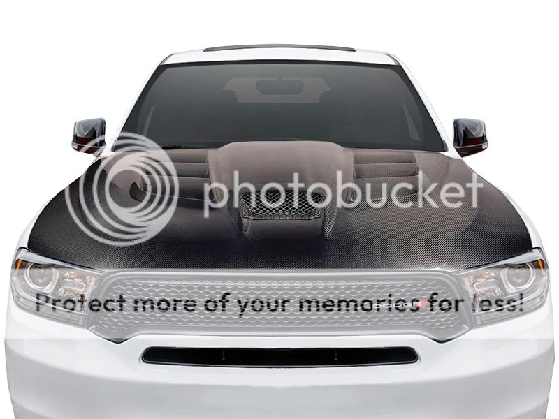 2011-2023 Dodge Durango Carbon Fiber Viper Hood
