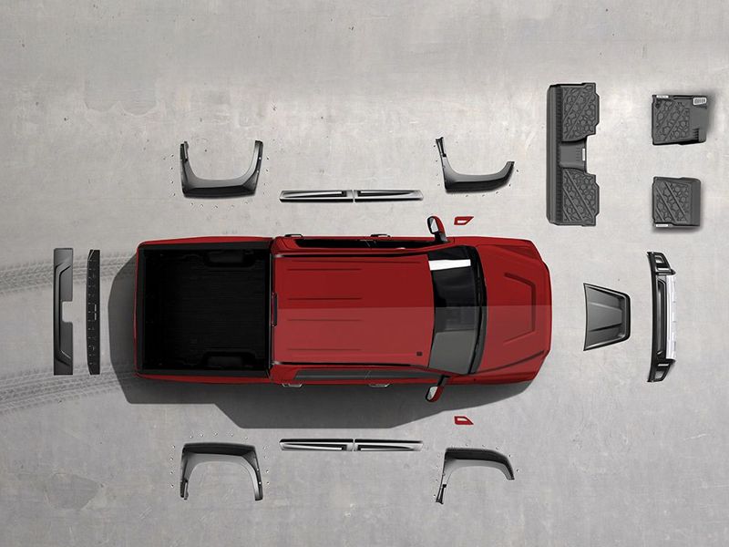 2014-2021 Toyota Tundra Full Off Road Body Kit Air Design 1