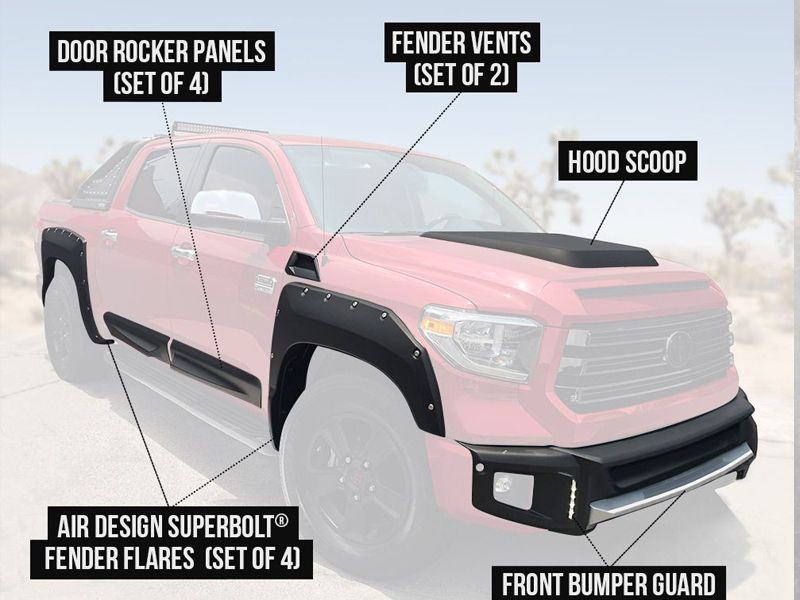 2014-2021 Toyota Tundra Full Off Road Body Kit Air Design 2