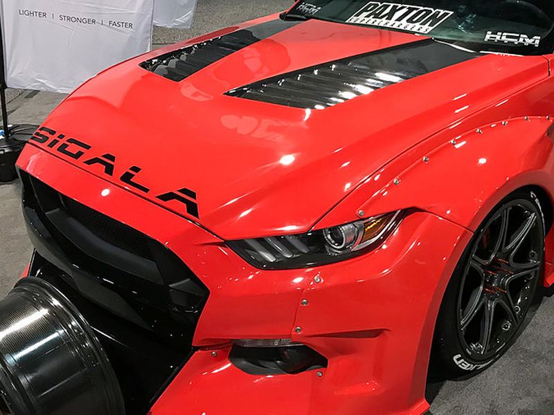 2015_-_2017_Mustang_Fiberglass_Heat_Extractor_Hood_CF_Vents_1