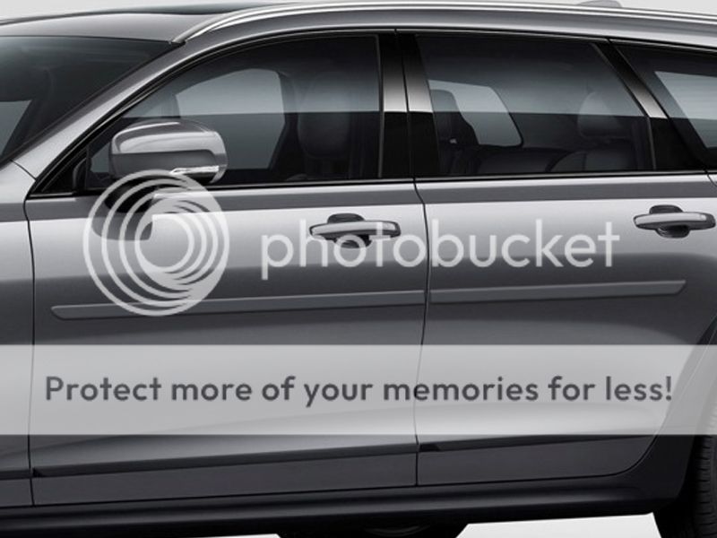 2017-2023 VOLVO S90 PAINTED BODY SIDE MOLDINGS