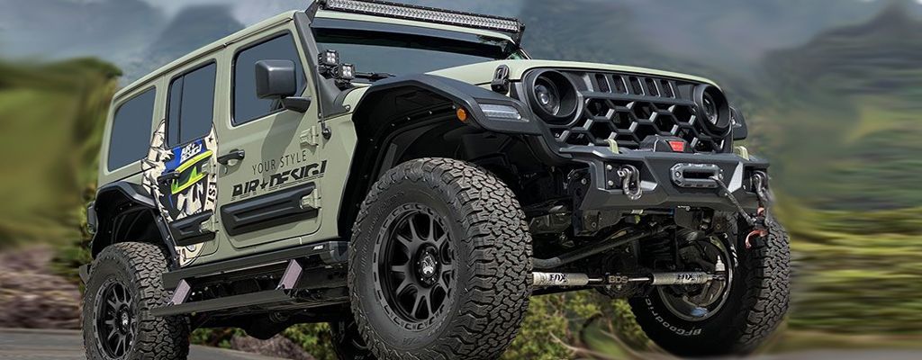 2018-2023 JEEP Wrangler JL 4DR Panther Pro Full Body
