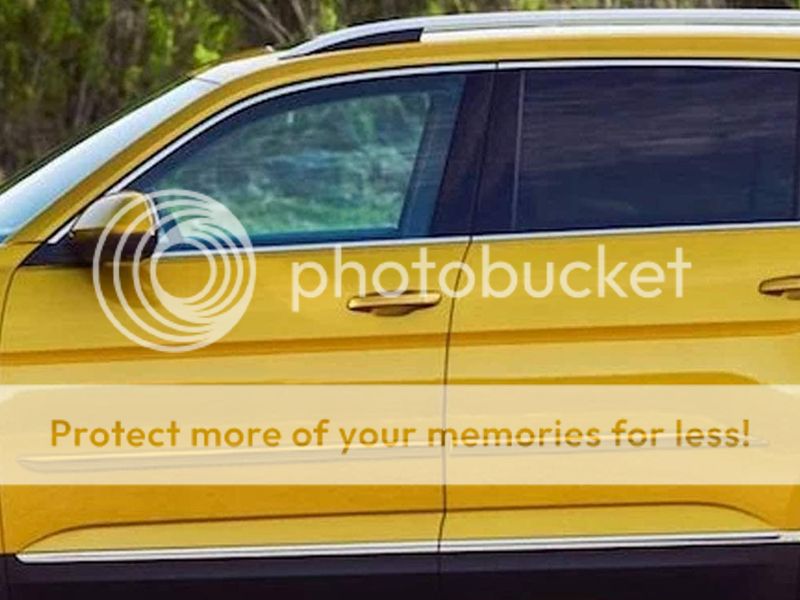 2018-2023 VOLKSWAGEN ATLAS  PAINTED BODY SIDE MOLDING