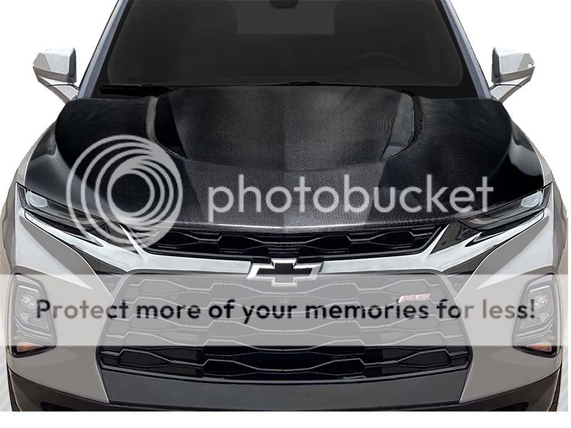 2019-2023 Chevrolet Blazer Carbon Creations ZL1 Look Hood