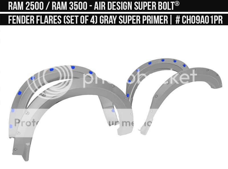 2019-2023_DODGE_RAM_2500_3500_Super_Bolt_Fender_FlarePR_Set