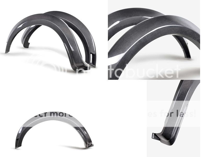 2021-2023 FORD F-150 RAPTOR CARBON FIBER TYPE-OE FRONT FENDER FLAREs 1