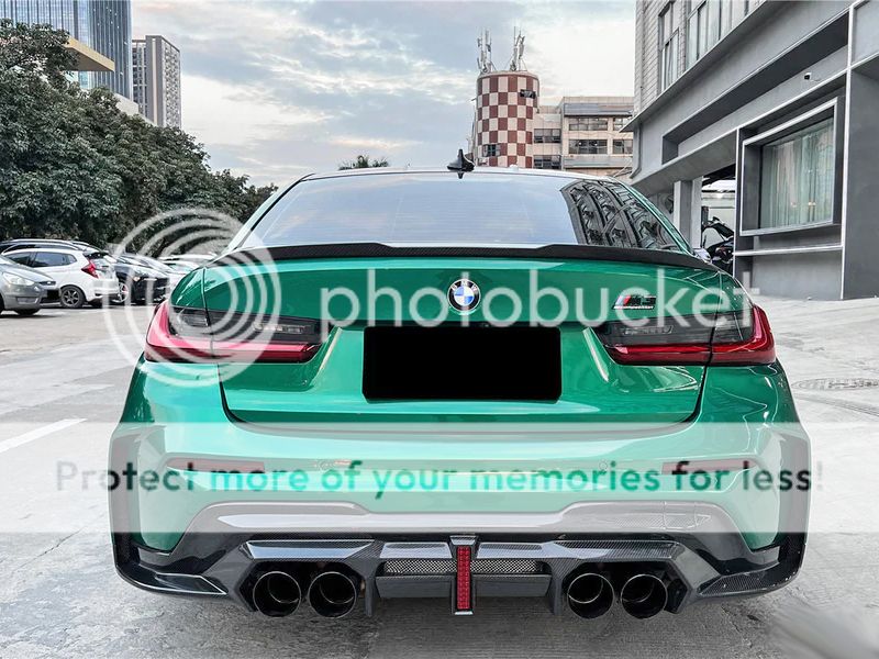 2021-UP BMW M3 G80 BKSSII Style Rear Bumper 5