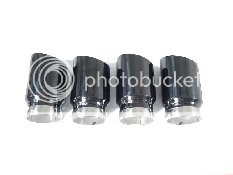 2021-UP BMW M3 G80 BKSSII Style Rear Bumper exhaust tips