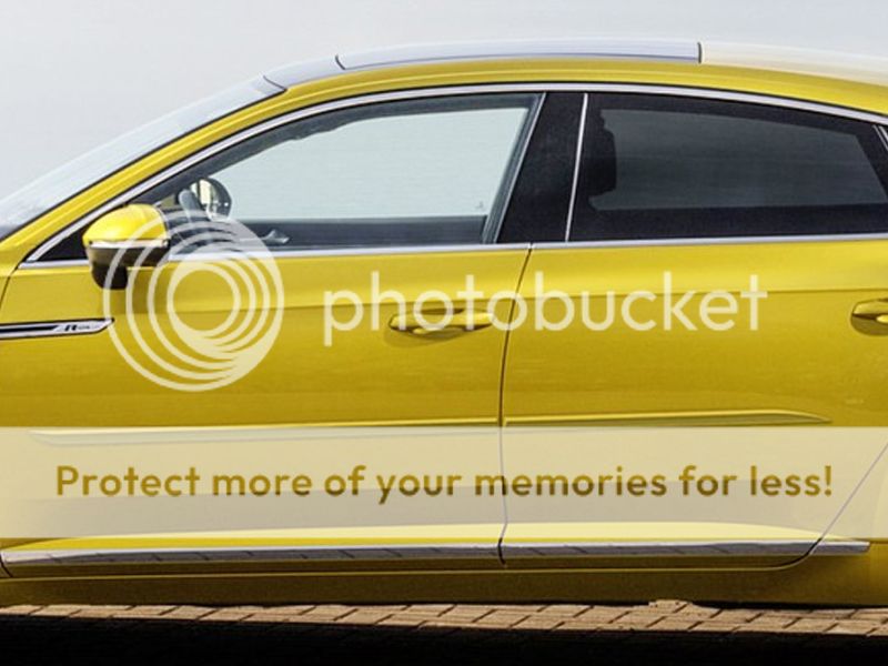 Arteon Painted Body Side Molding