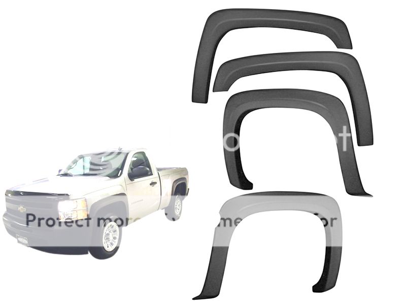 CHEVROLET SILVERADO FENDER FLARES 2007 - 2013