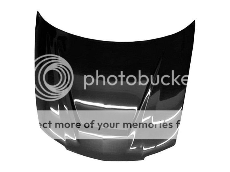 Carbon Fiber Hood Invader Style for Chevrolet Cavalier 2DR