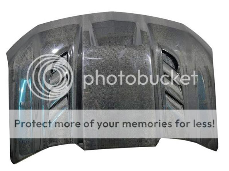 Carbon Fiber Hood VTM Style for Chevrolet Silverado 1500 202323