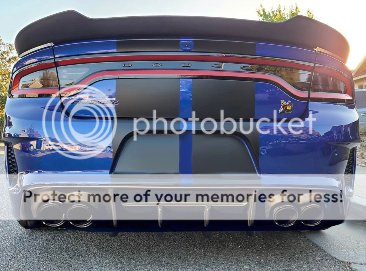 20202023 DODGE CHARGER DUAL TIP REAR DIFFUSER WIDEBODY