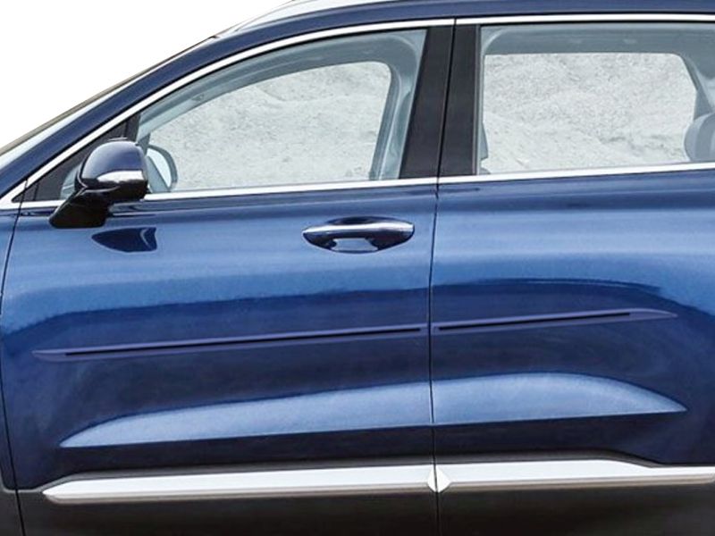HYUNDAI SANTA FE PAINTED MOLDINGS WITH A COLOR INSERT 2019 - 2023