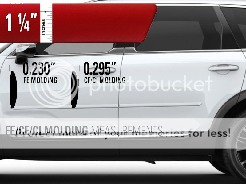 KIA TELLURIDE  BODY SIDE MOLDING 2020-2023