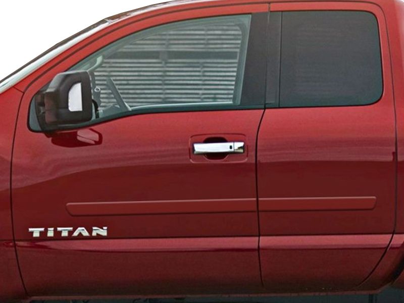 NISSAN TITAN KING CAB PAINTED BODY SIDE MOLDING 2016- 2023