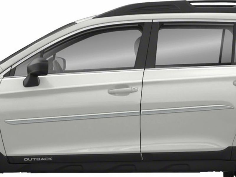 SUBARU OUTBACK PAINTED BODY SIDE MOLDING 2010 - 2019  FE7-OUTBACK
