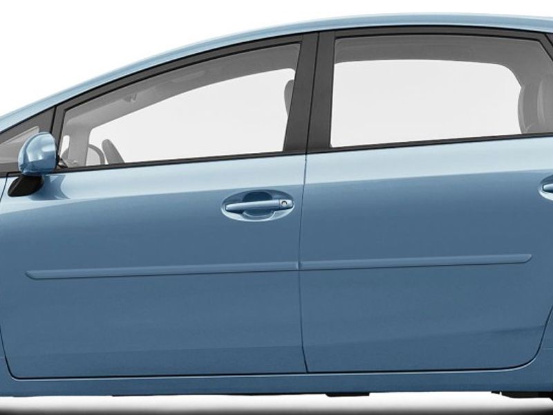 TOYOTA PRIUS V PAINTED BODY SIDE MOLDING 2012- 2018
