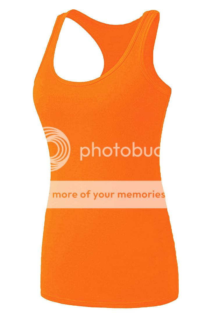 New Ladies Women Racer Back Racerback Vest Top