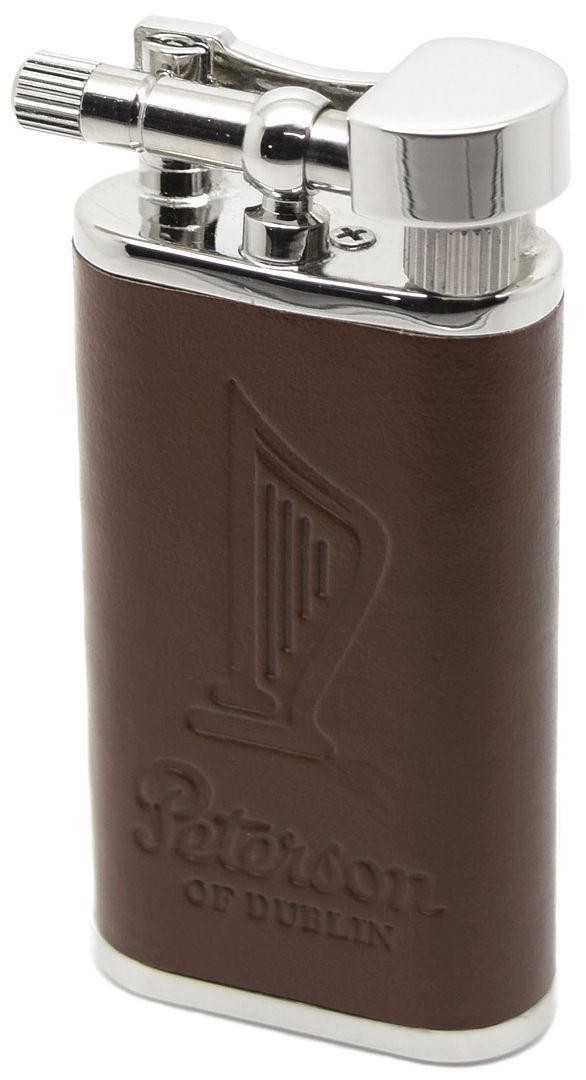 2023 Peterson Pipe Lighter Brown Harp 03