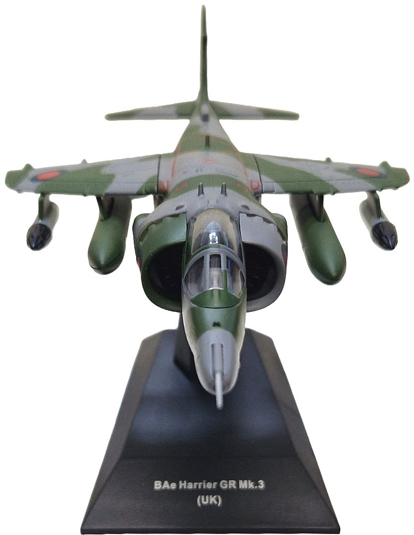 BAe Harrier GR Mk3, XV778, RAF, Falklands War, 1982, 1:72