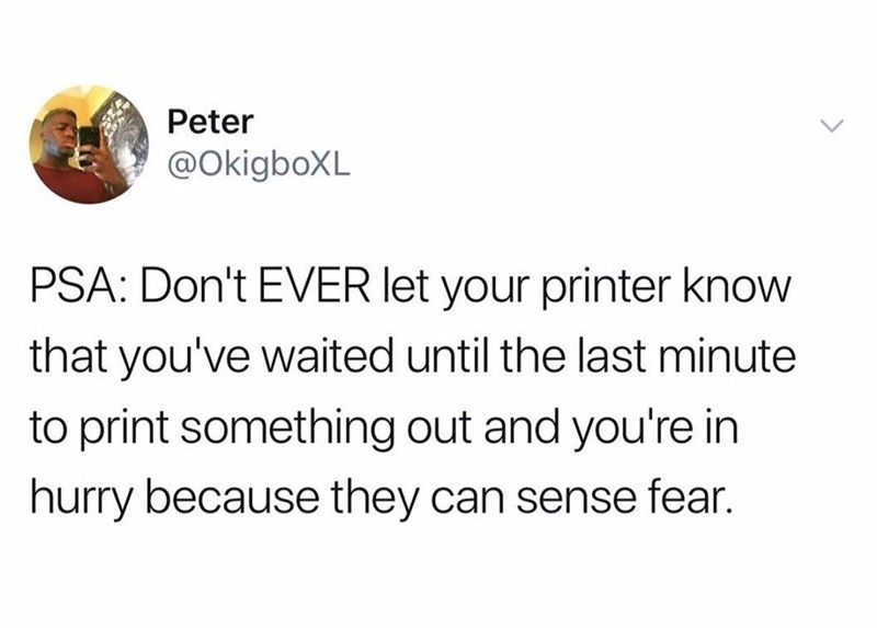 printer tip