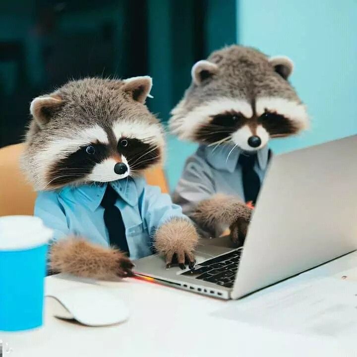 racoon workers