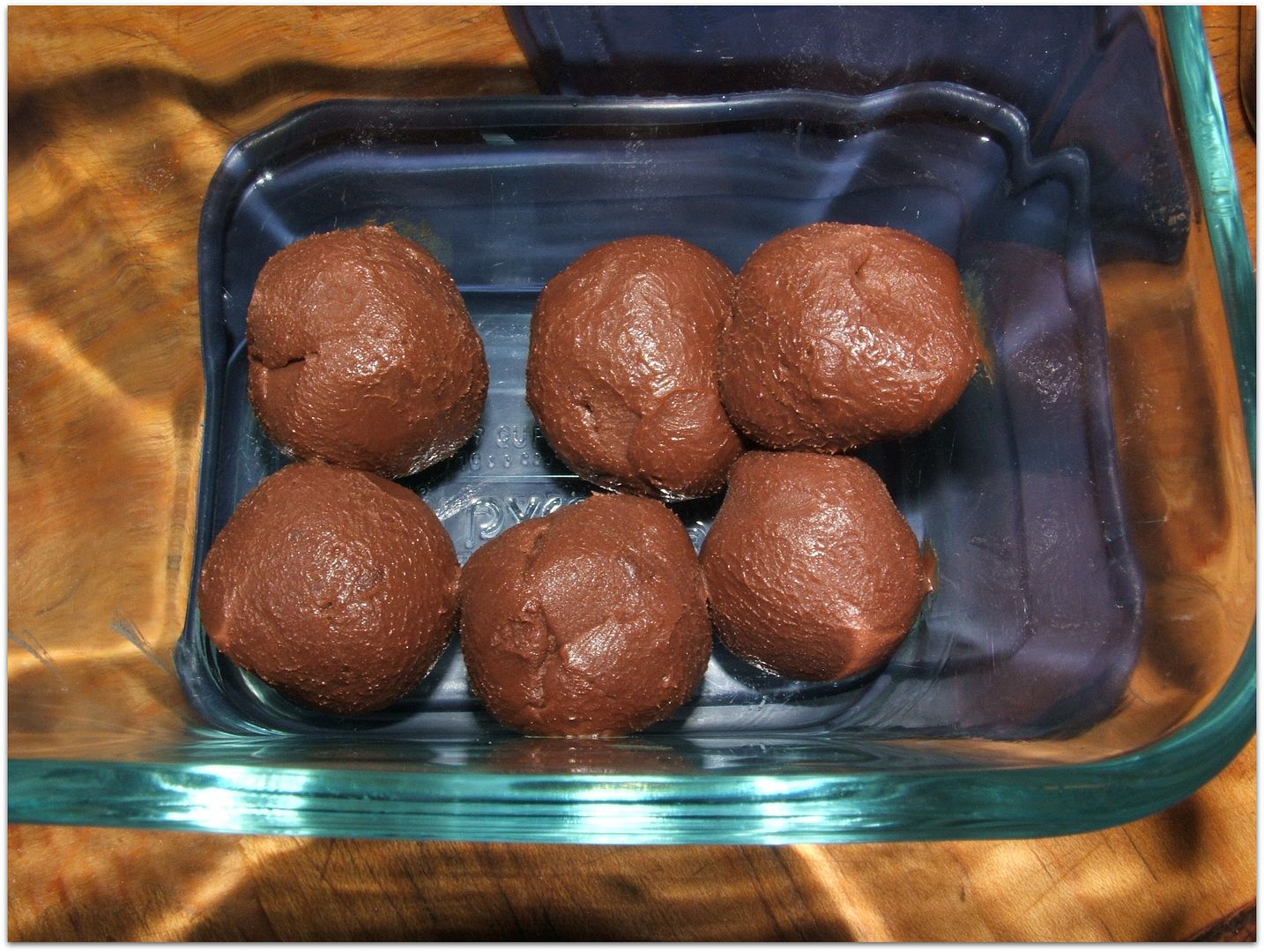 Chocolate Filled Strawberry Muffins