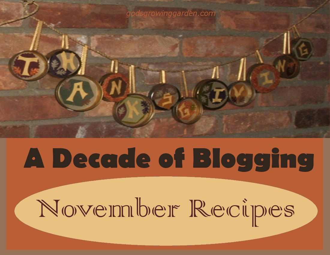 DecadeNovemberRecipes